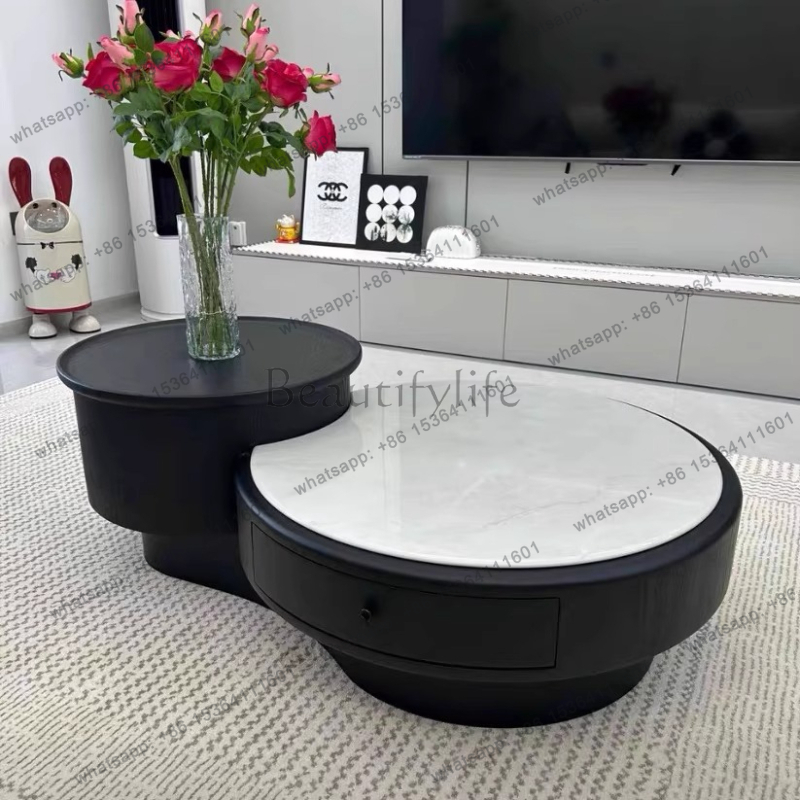 Unique Table Accessories - Unikalny industrialny stolik boczny, przezroczyste akcesoria