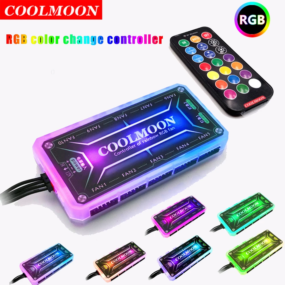 Tablet With All Accessories - Kontroler COOLMOON ARGB 12V 5A 6Pin