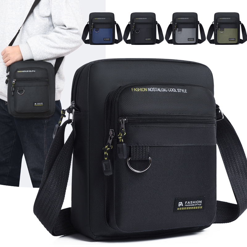 Tablet Shoulder Bag - Męska modna, codzienna torba na ramię