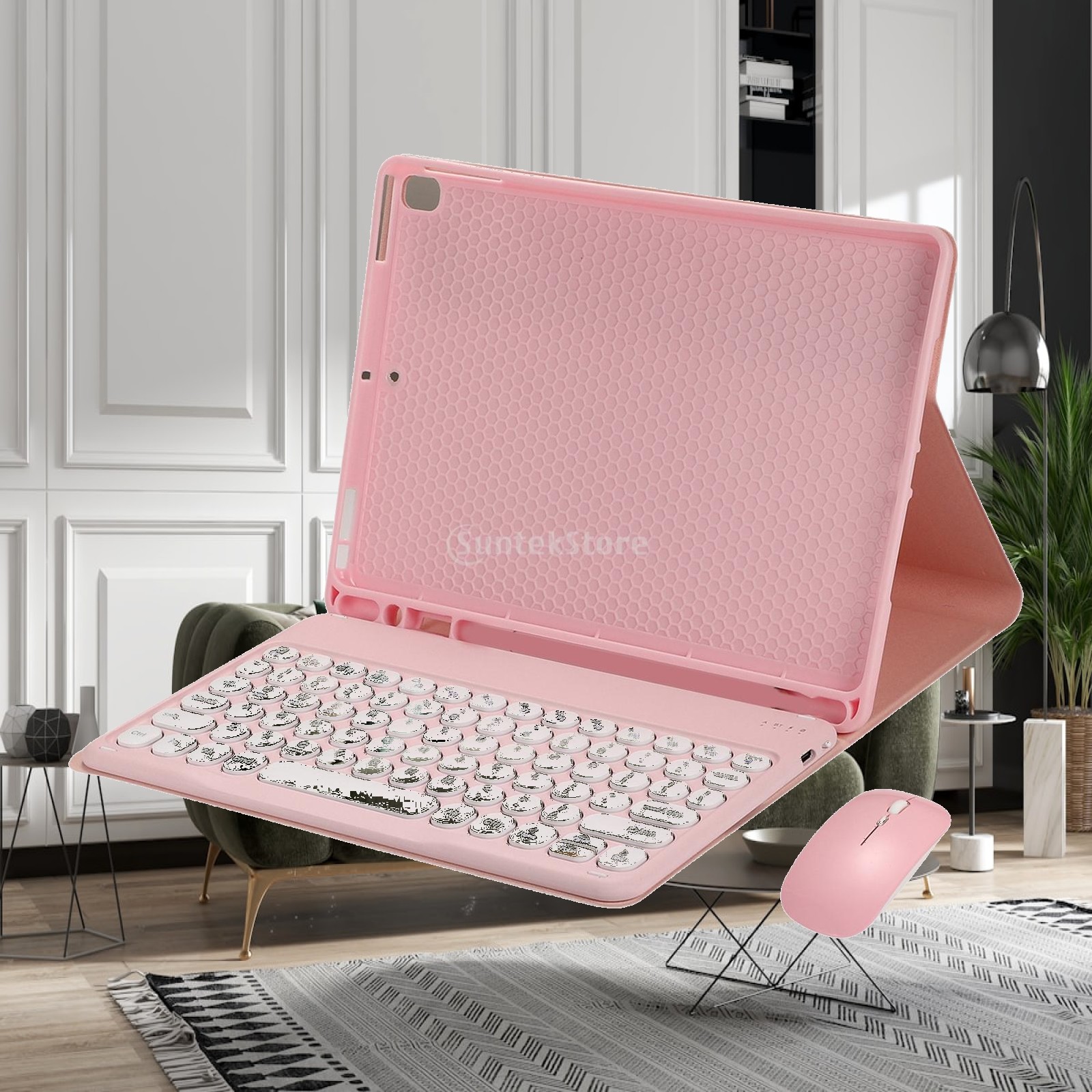 Samsung Tablet Keyboard Accessories - Etui z klawiaturą i myszką do
