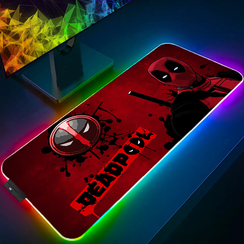 Tablet With All Accessories - Podkładka pod mysz LED Gaming z