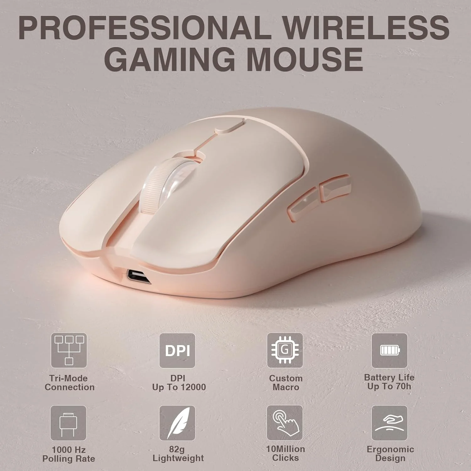 Tablet Gaming Accessories - AULA SC580X Bezprzewodowa mysz gamingowa z