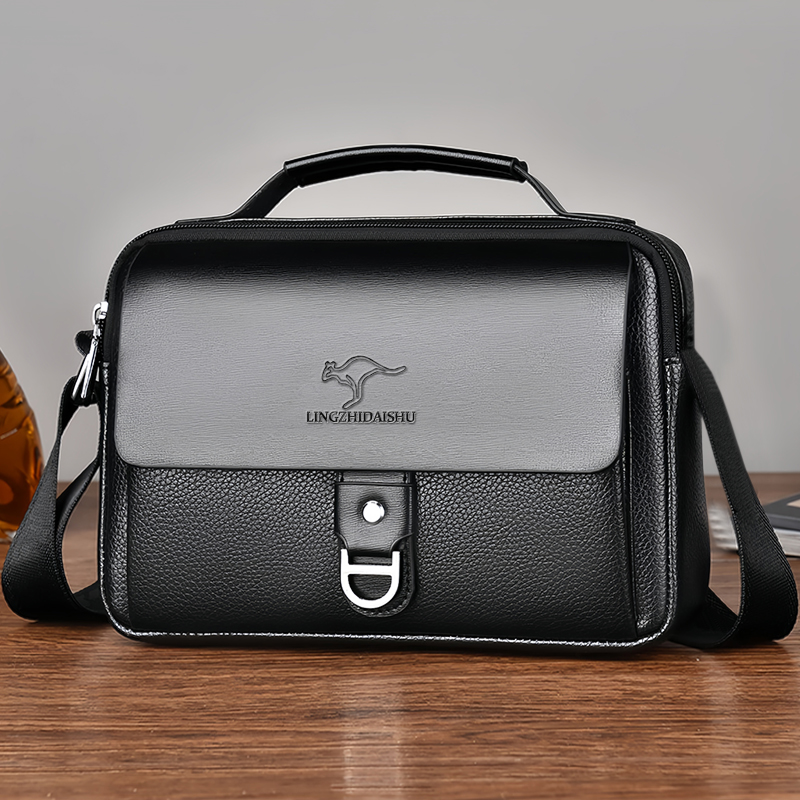 Tablet Shoulder Bag - Wytrzymała, odporna na zużycie, dwukolorowa torba