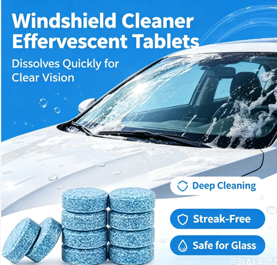 Tablet Accessories For Car - 100/2 szt. Musujące tabletki do czyszczenia