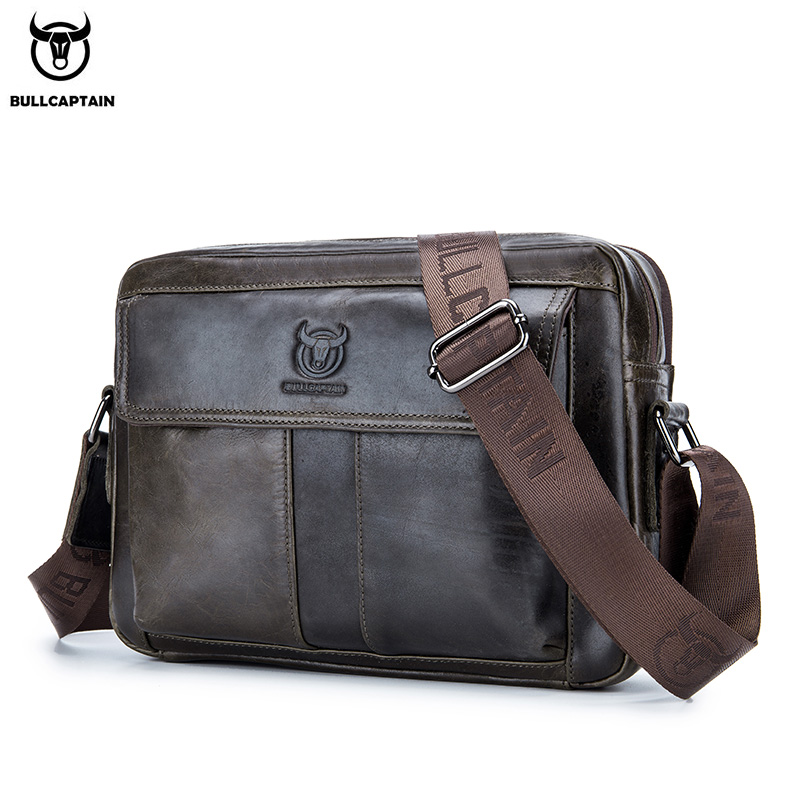 Tablet Shoulder Bag - BULLCAPTAIN Męska torba na ramię z