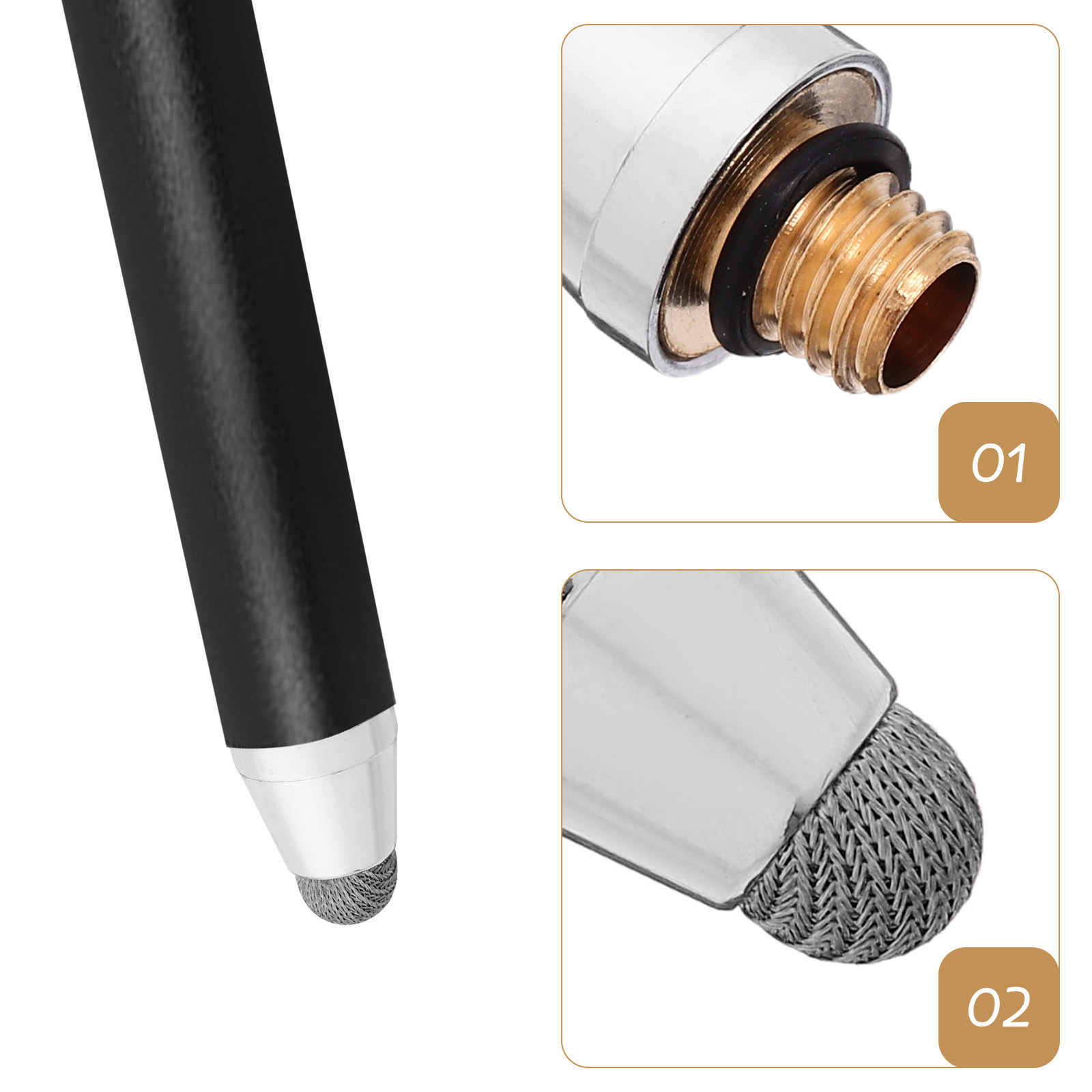 Stylus Replacement Tip - 5 szt. Wymienne końcówki do rysika,