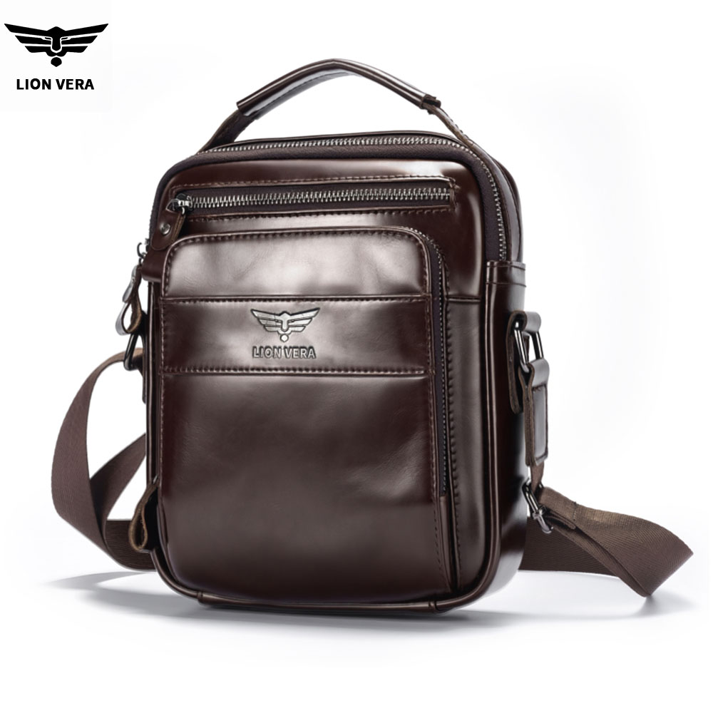 Tablet Shoulder Bag - Torba męska na ramię LION VERA