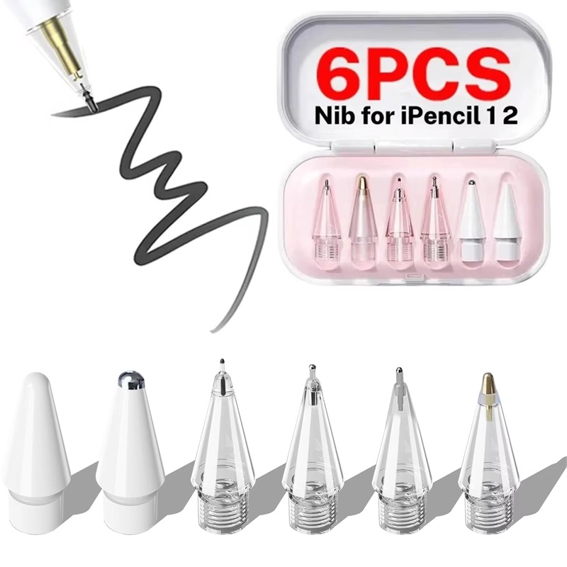 Stylus Replacement Tip - 6 szt. Wymienne końcówki do Apple