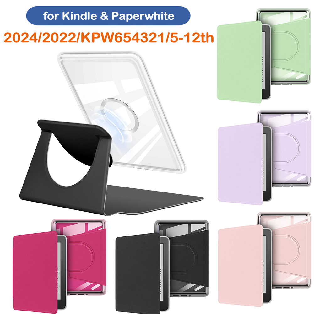 Tablet S9 Fe Accessories - Akrylowe etui magnetyczne na Kindle Paperwhite