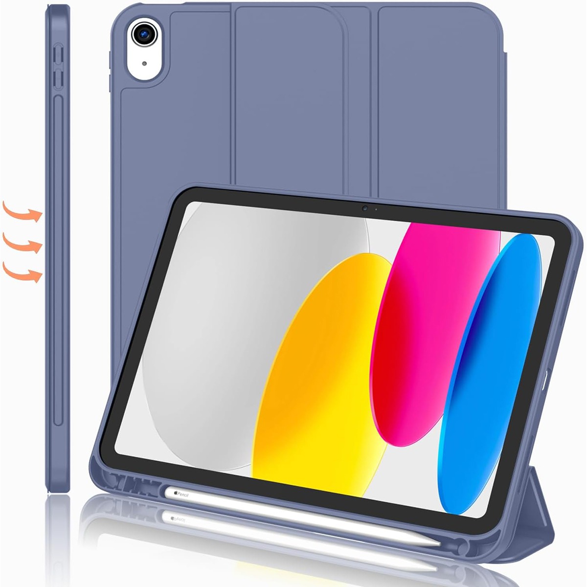 Ipad Cover Folio - Z uchwytem na ołówek Funda dla