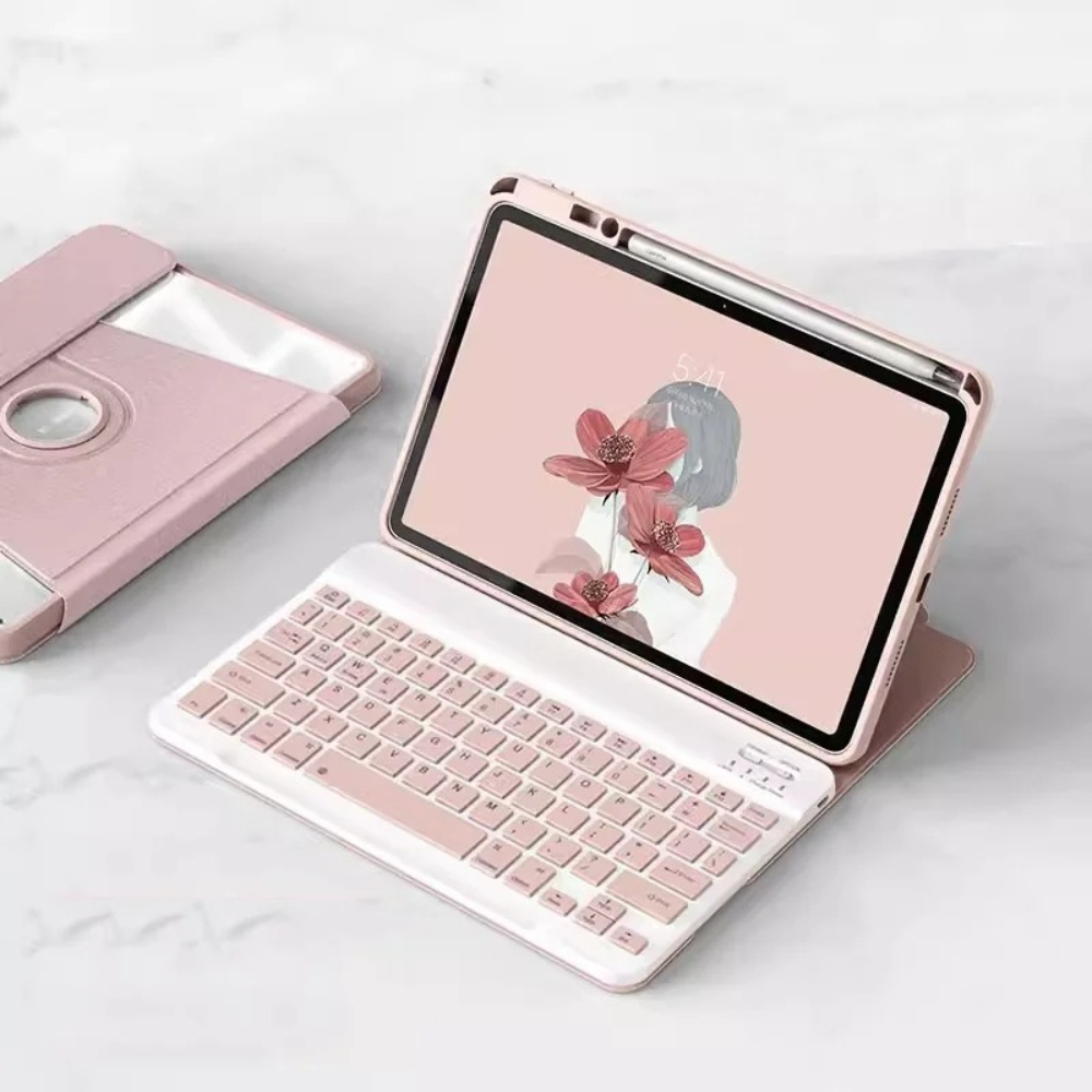 Samsung Tablet Keyboard Accessories - Etui z obrotową klawiaturą do Samsung
