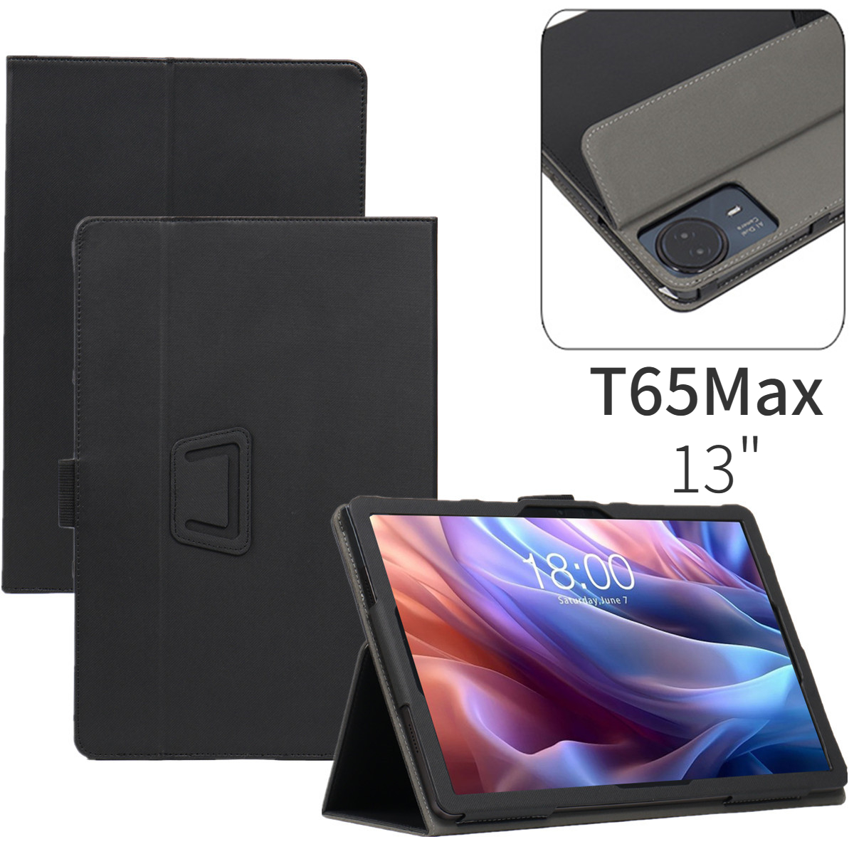 Teclast Tablet Accessories - Inteligentne etui na tablet Teclast T65Max,