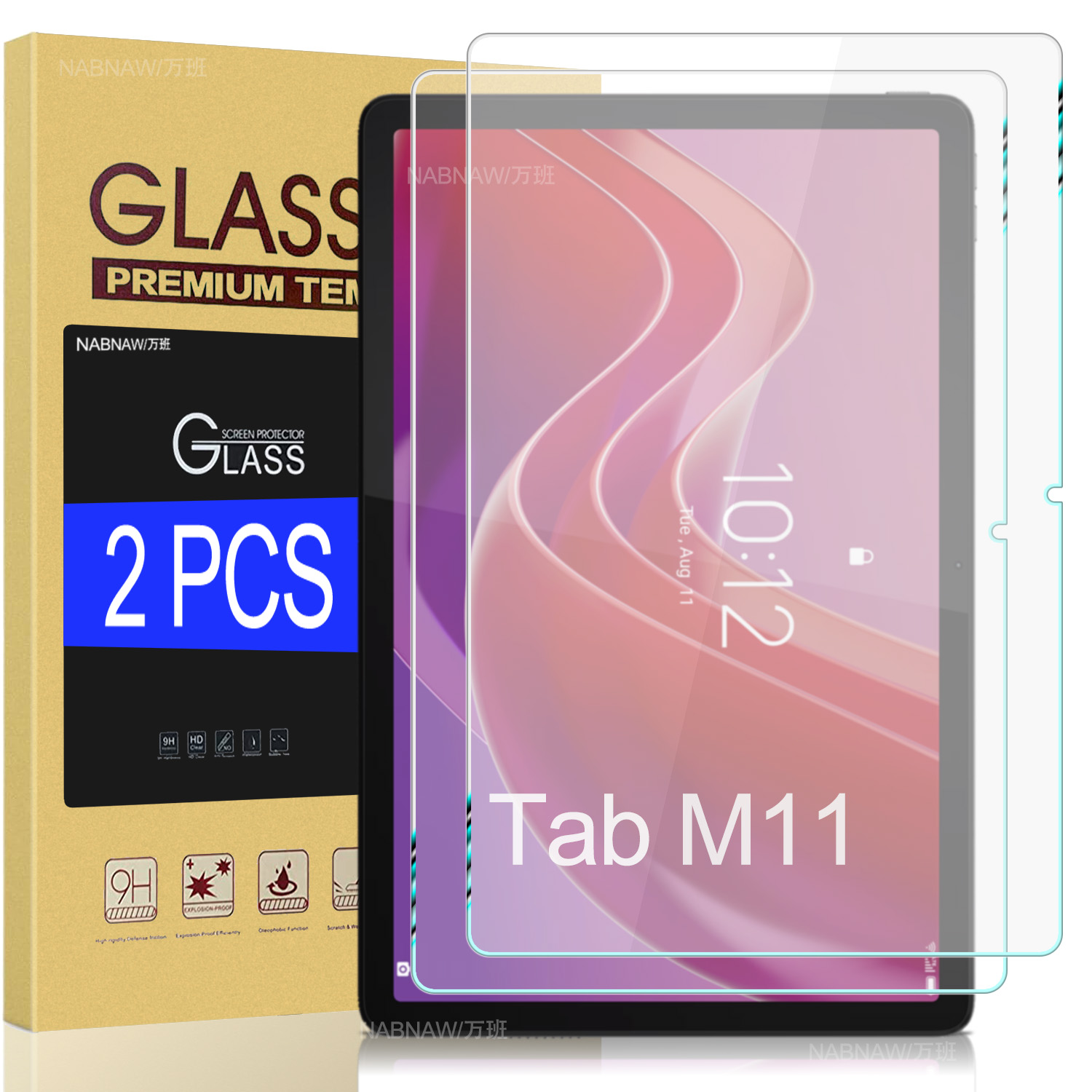 Lenovo Tablet M11 Accessories - 2 sztuki HD Scratch Proof Screen