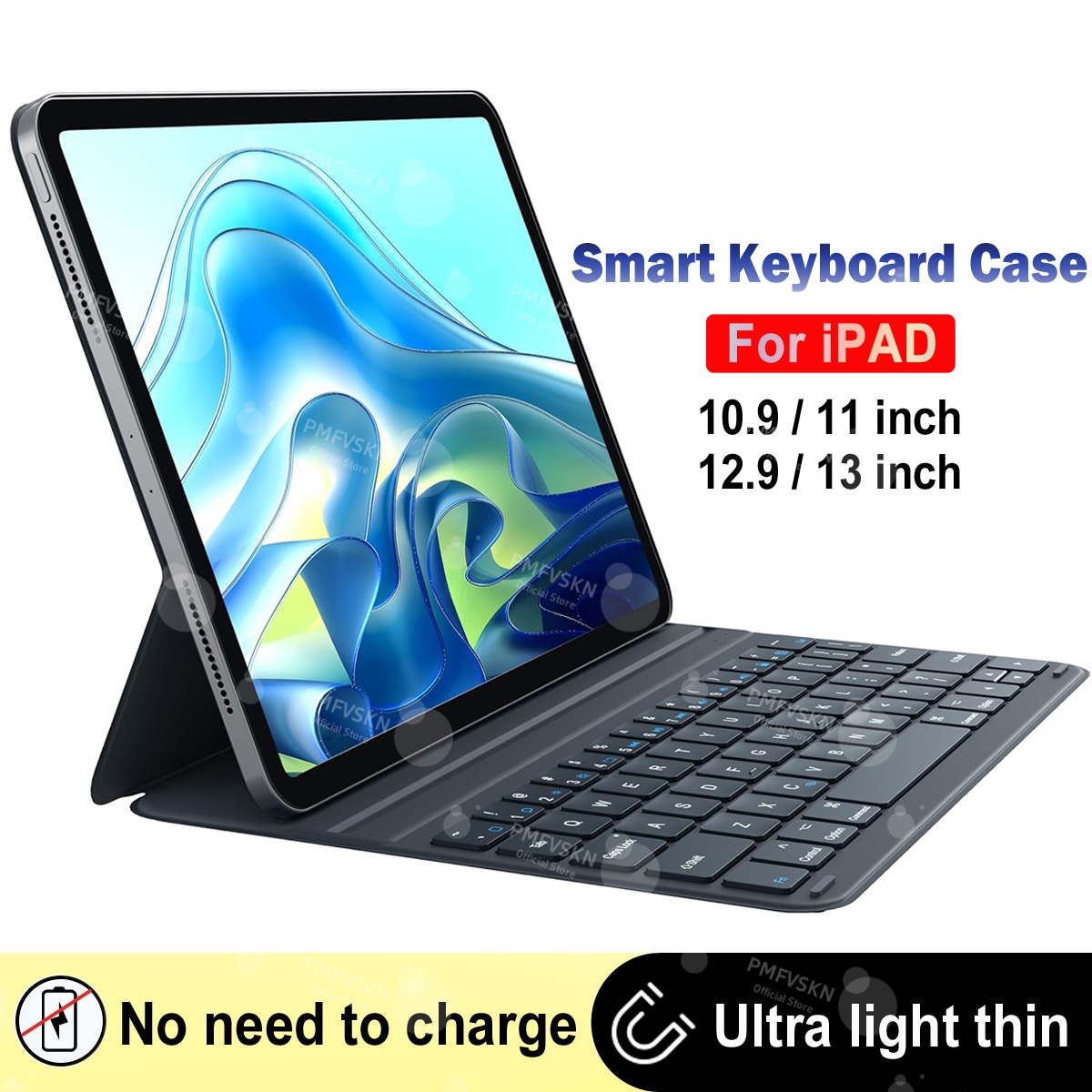 Ipad Cover Folio - Ultra lekkie etui Smart Keyboard Folio