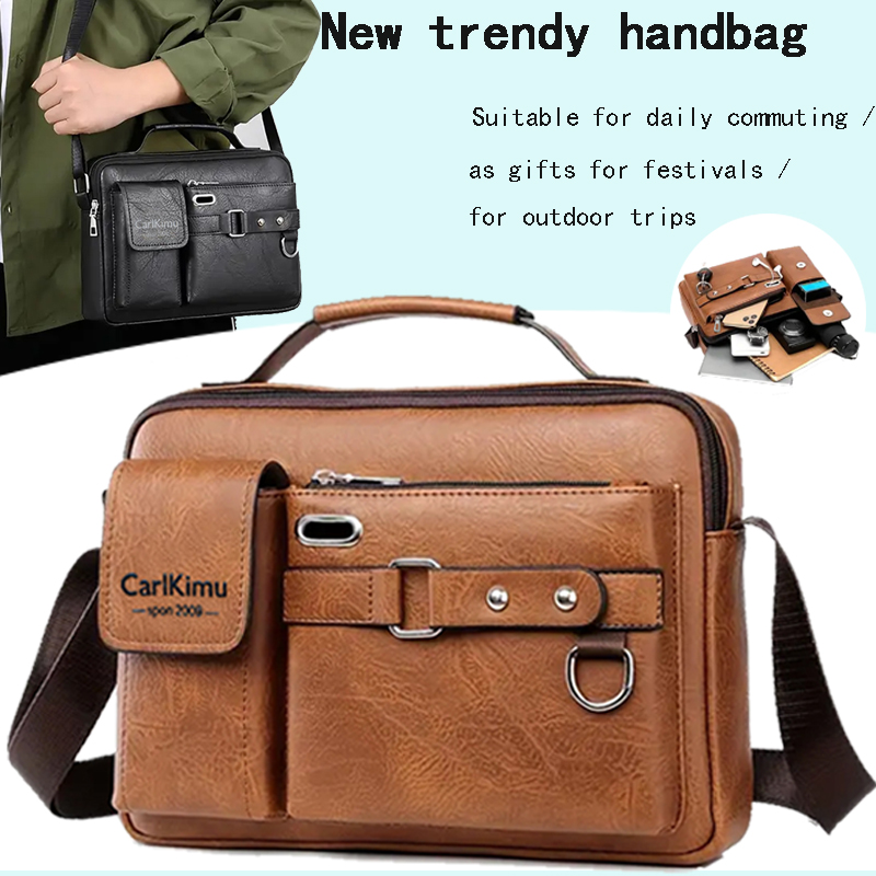 Tablet Shoulder Bag - Męska torba biznesowa na jedno ramię,