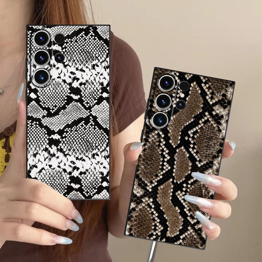 Etui na telefon z wzorem skóry – Tablet S9 Fe Accessories recenzja i cena