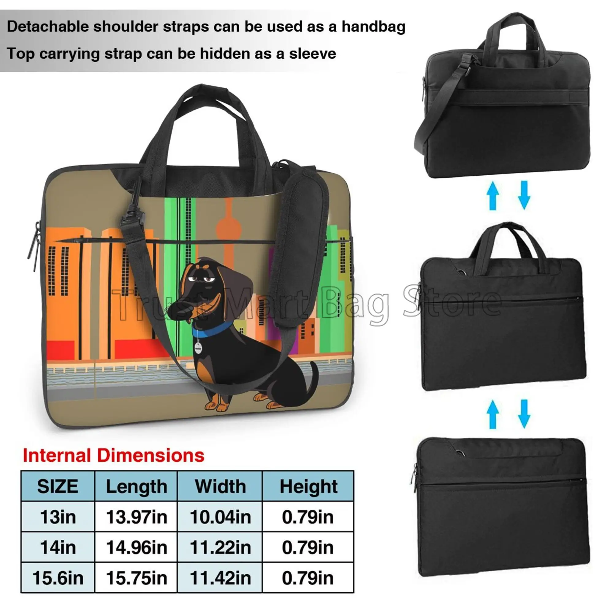Urocze nadruk jamnika etui na  – Tablet Shoulder Bag recenzja i cena