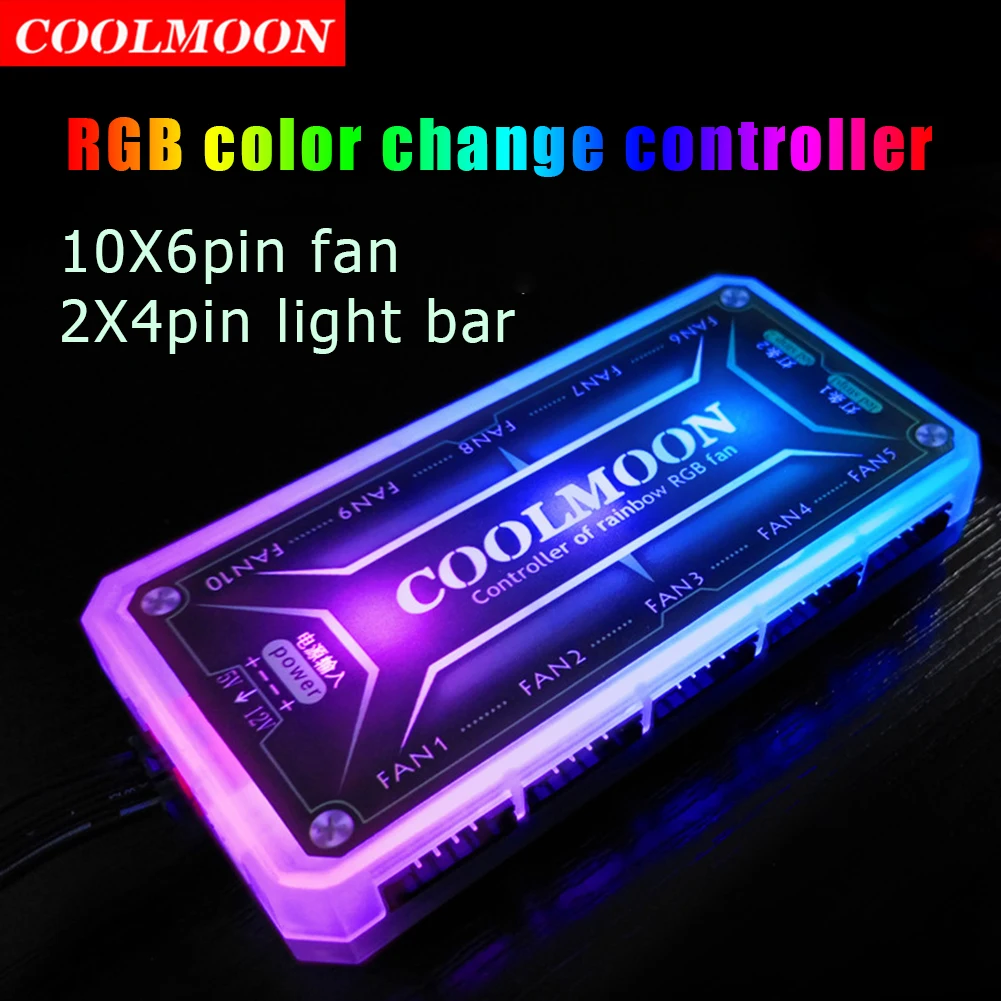 Kontroler COOLMOON ARGB 12V 5A – Tablet With All Accessories recenzja i cena