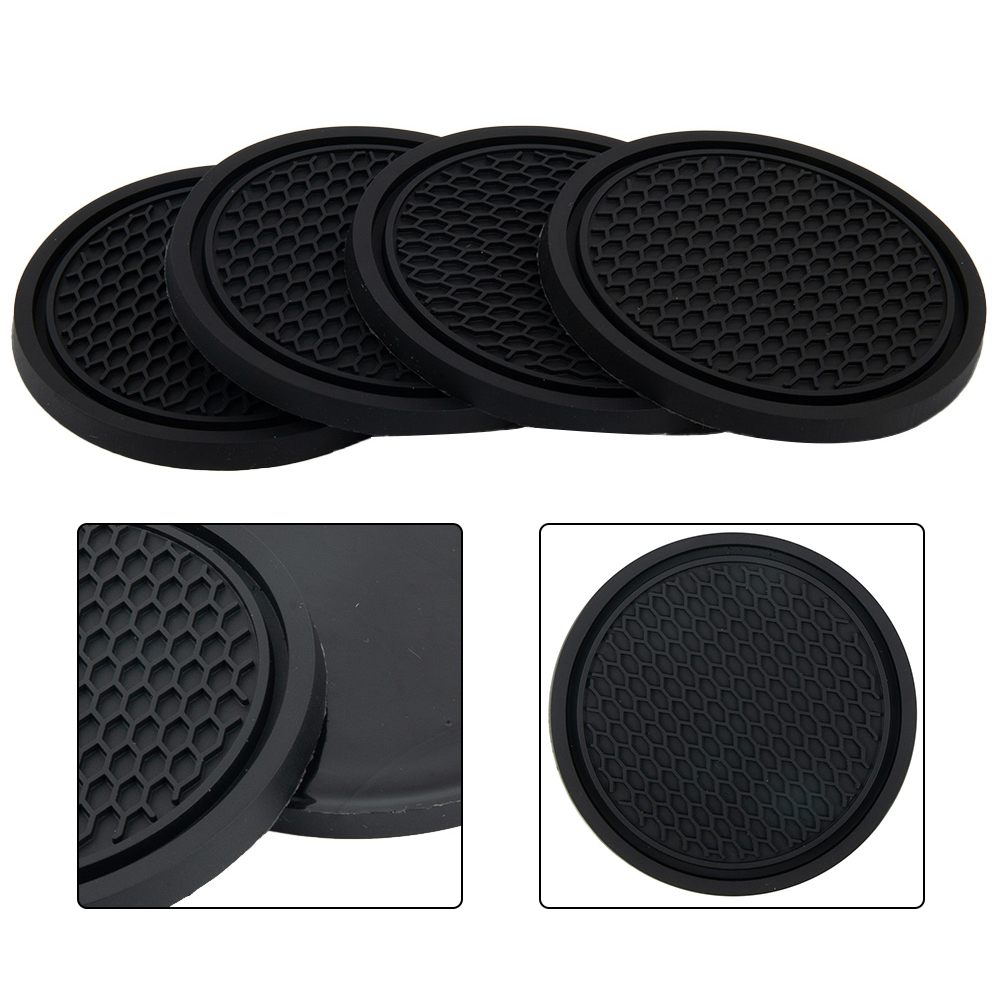 4 szt. Czarne antypoślizgowe w – Tablet Accessories For Car recenzja i cena