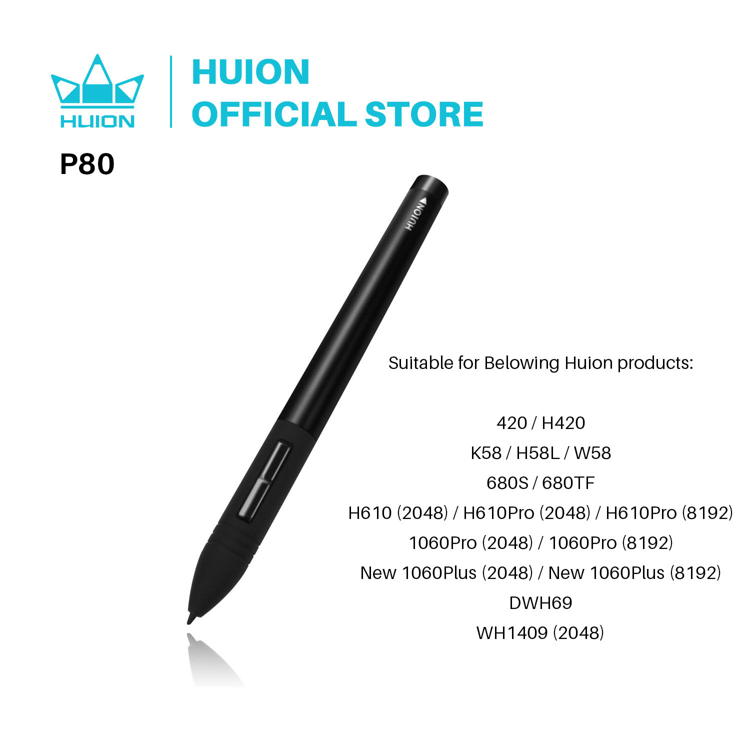 HUION PEN80 Tablety graficzne  – Huion Tablet Accessories recenzja i cena