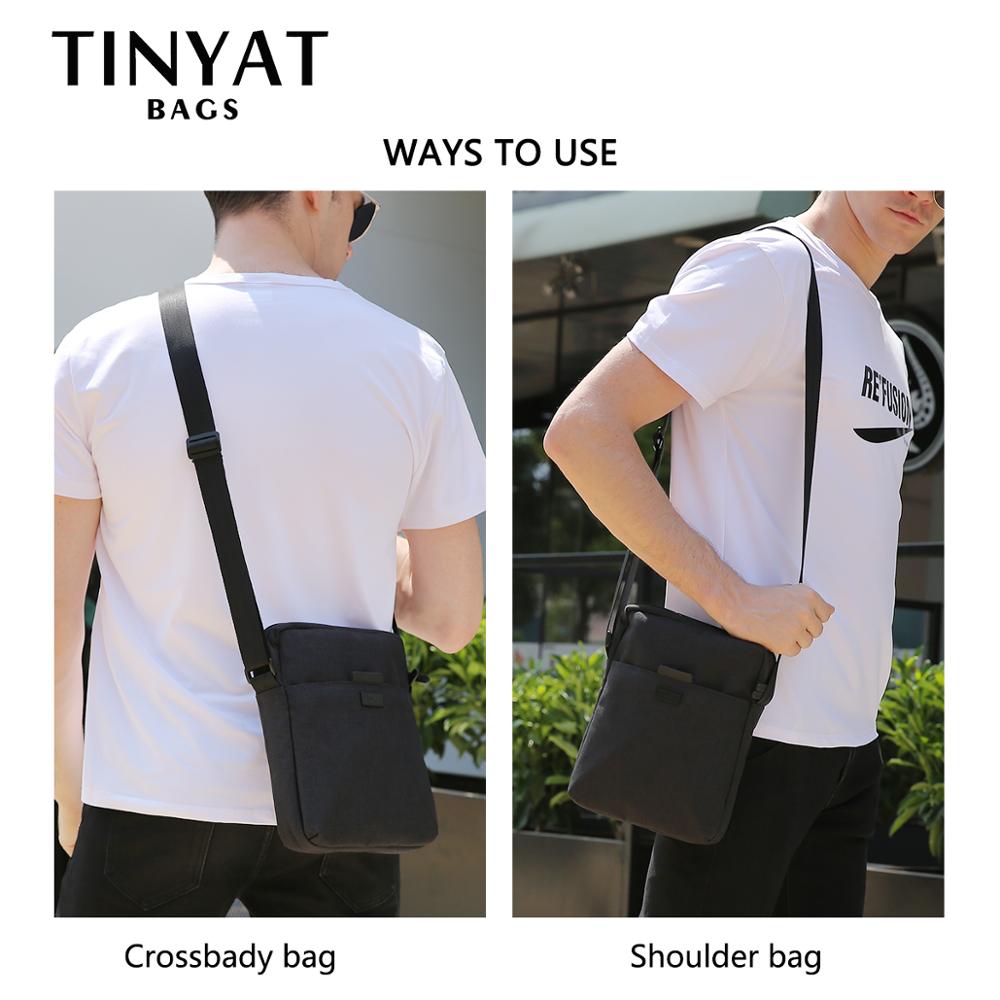 TINYAT Torby męskie Lekka płóc – Tablet Shoulder Bag recenzja i cena