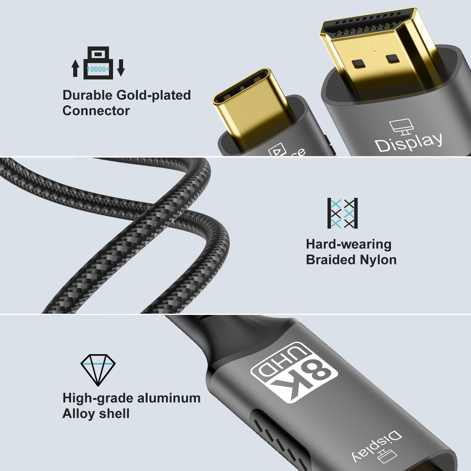 Adapter USB C na HDMI 8K@60Hz  – Hdmi Adapter Tablet recenzja i cena