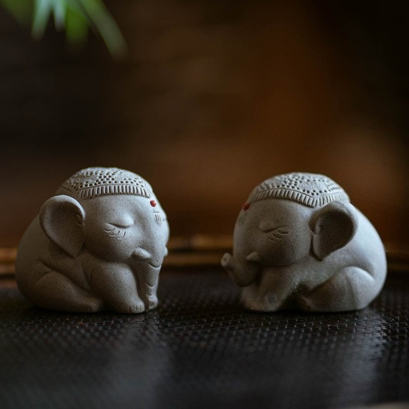 1 szt. Fioletowa Figurka Słoni – Unique Table Accessories recenzja i cena