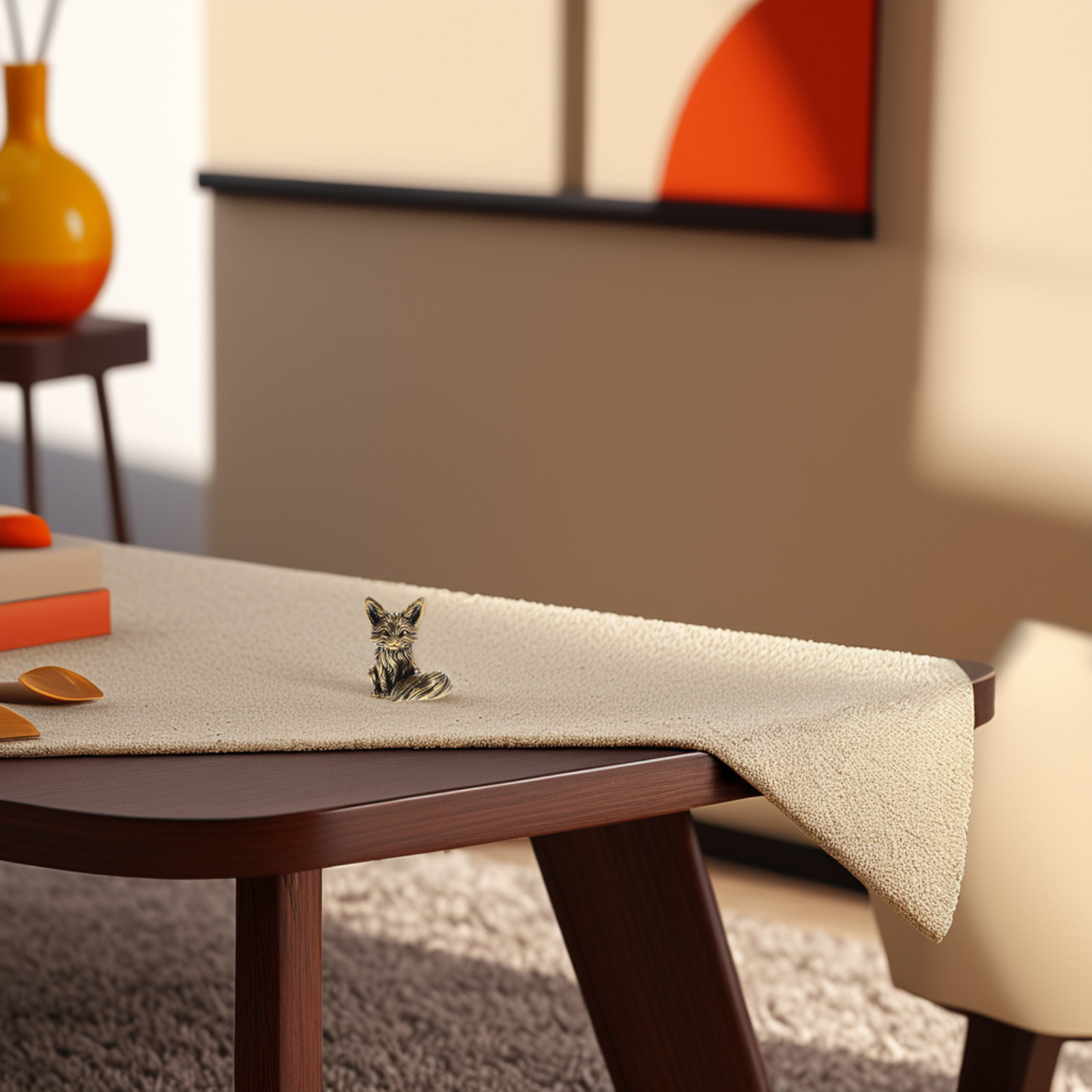 Ozdoba w kształcie lisa z lite – Unique Table Accessories recenzja i cena