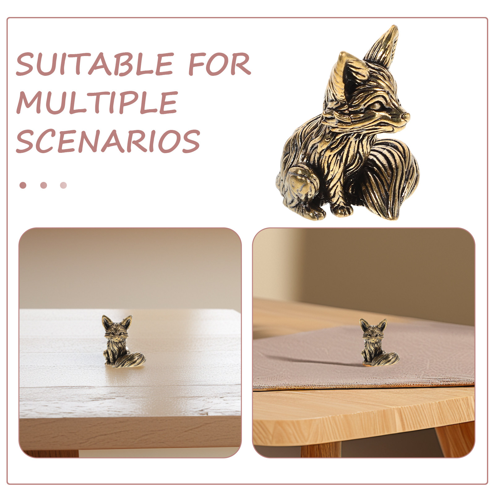 Ozdoba w kształcie lisa z lite – Unique Table Accessories recenzja i cena