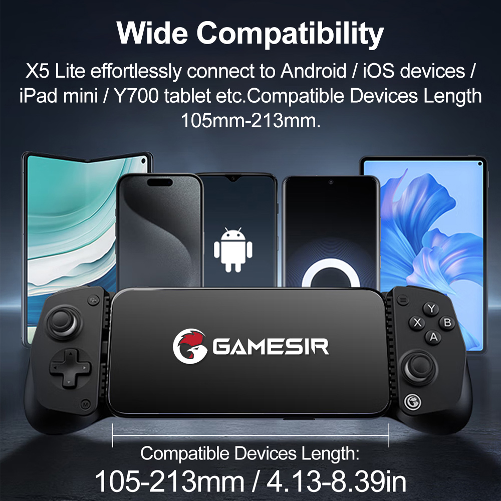 GameSir X5 Lite Mobilny Kontro – Android Tablet Gaming Accessories recenzja i cena