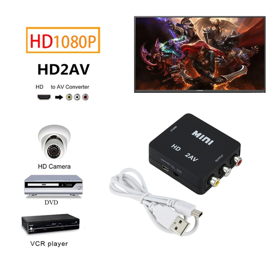 Konwerter HDMI na AV RCA HDTV2 – Hdmi Adapter Tablet recenzja i cena