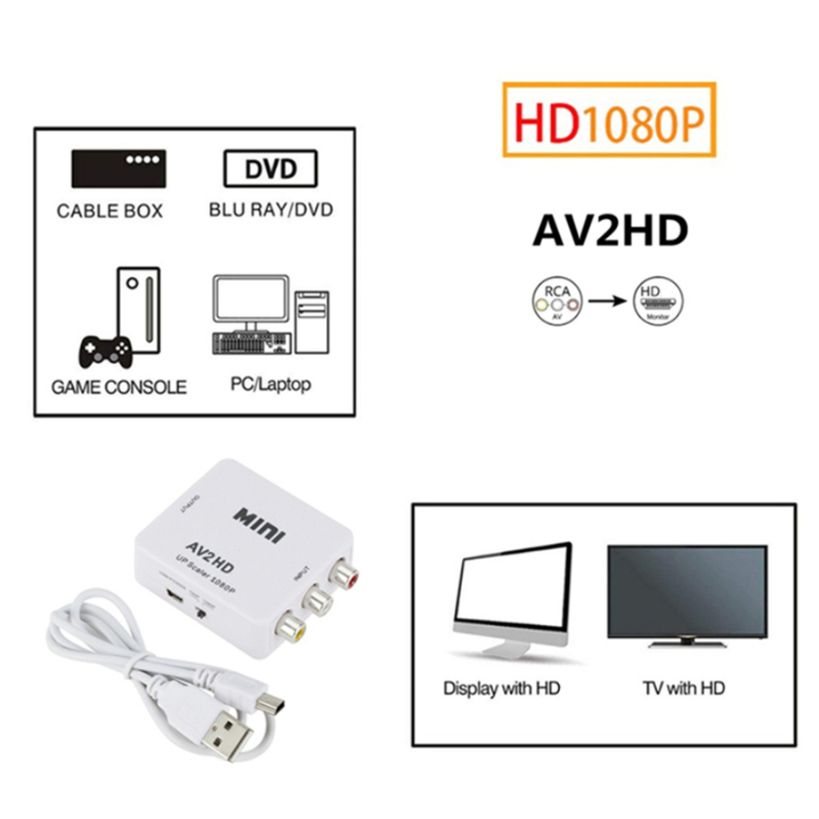 Konwerter HDMI na AV RCA HDTV2 – Hdmi Adapter Tablet recenzja i cena
