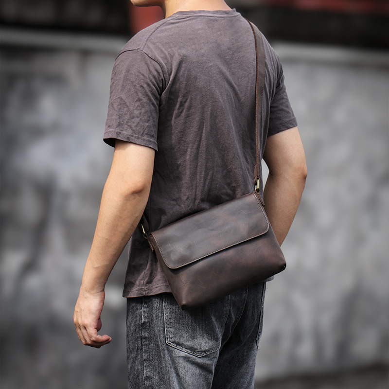 GURO Vintage Genuine Leather S – Tablet Shoulder Bag recenzja i cena