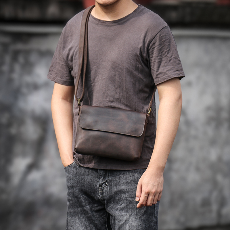 GURO Vintage Genuine Leather S – Tablet Shoulder Bag recenzja i cena