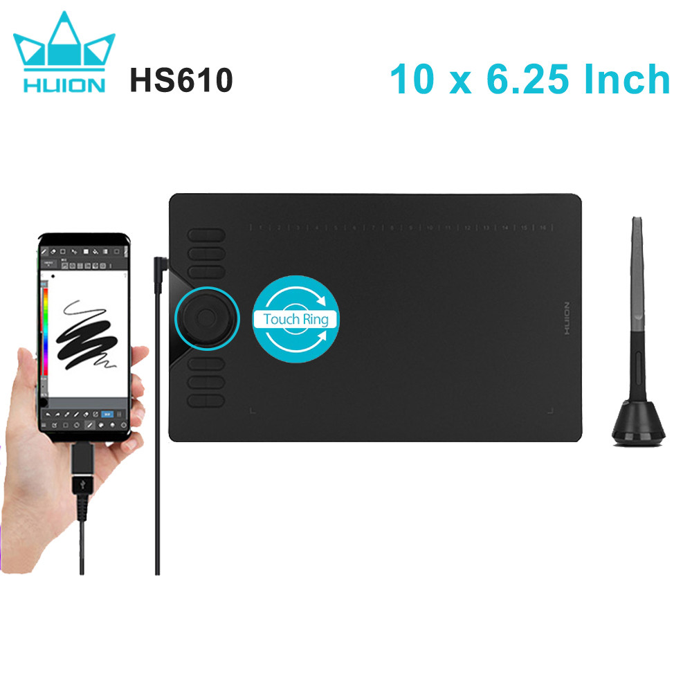 HUION-Tablet graficzny HS610,  – Huion Tablet Accessories recenzja i cena